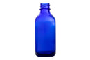 2oz/60ml BostonRound Blue Glass