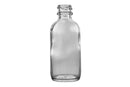 2oz/60ml BostonRound Clear Glass