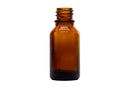 15ml Amber Euro Round Glass Bottle