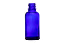 30ml Blue Euro Round Glass Bottle