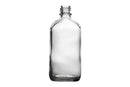 120ml Clear Euro Round Glass Bottle